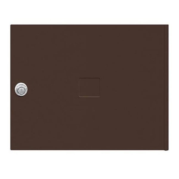 Salsbury Industries Salsbury Industries 3753BRZ Replacement Door and Lock Standard Mb3 Size for 4c Horizontal Mailbox - Bronze 3753BRZ